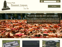 Tablet Screenshot of fergusmonument.com